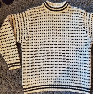 LOGG mens wool sweater L